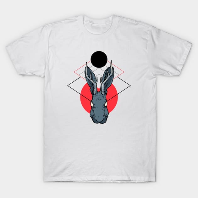 Jackalope Alternate T-Shirt by Spykles